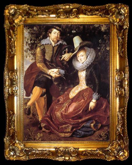 framed  Rubens Santoro Rubens and Yisaba, ta009-2